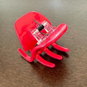 J.Crew Classic Hair Clip - Red Acetate